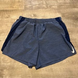 Nike Dri-Fit Blue Athletic Shorts